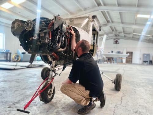 San Marcos A&P Mechanic Training training aircraft cessna 152 with instructor